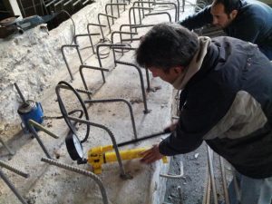 کاشت میلگرد، مقاوم سازی، مقاوم سازی با FRP، بهینه سازی سازه، کاشت بولت ، اجرای FRP، مجری FRP ، طراحی سازه